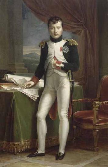 Francois Pascal Simon Gerard Portrait de Napoleon Ier en uniforme de colonel des grenadiers a pied de la Garde oil painting picture